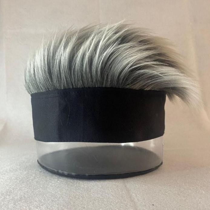 TOPI WIG PRIA RAMBUT PALSU COSPLAY ANIME | TOPI RAMBUT PALSU PRIA