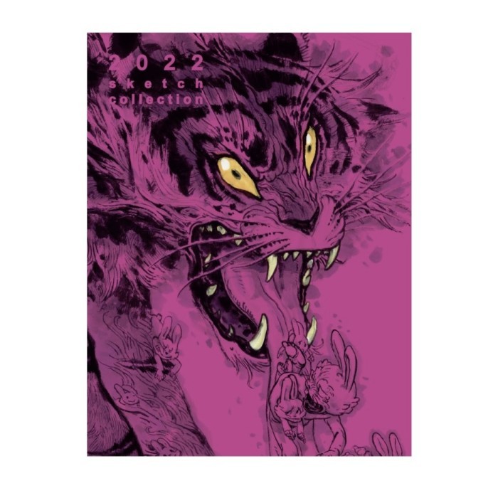 

Kim Jung Gi 2022 Sketchbook Collection SuperAni Hardcover Original