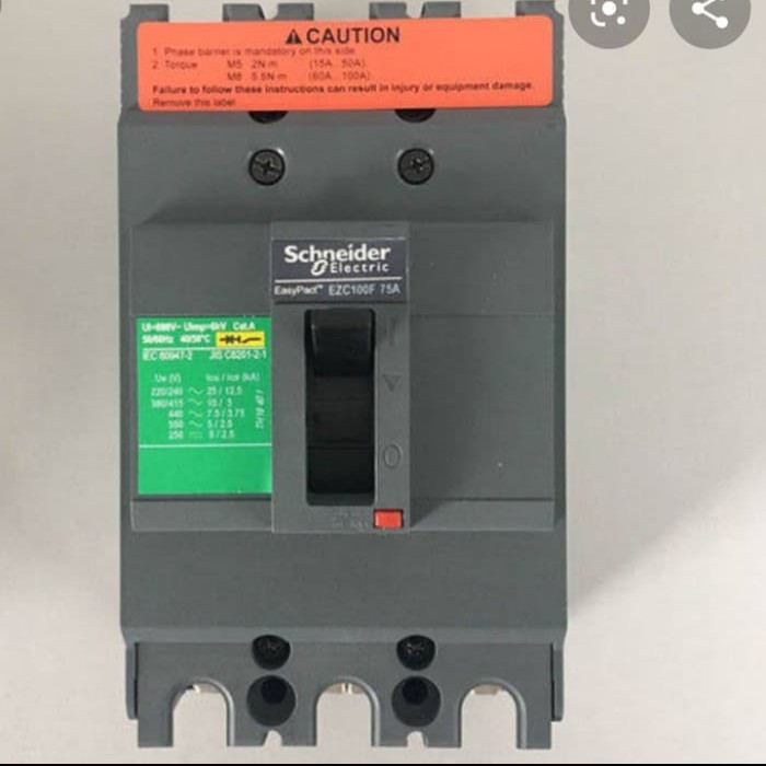 Schneider Mccb Ezc100F Easypact Schneider 60A--100A..18Ka