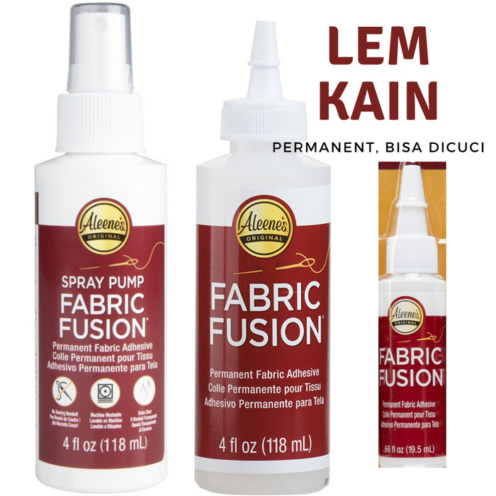 

BEBAS ONGKIR - Lem Aleene Fabric Fushion Glue 4 oZ