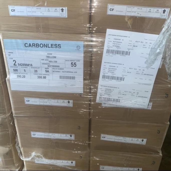 

Terbaru Kertas Nota/ NCR merk NBA ukuran DF isi 500 lembar