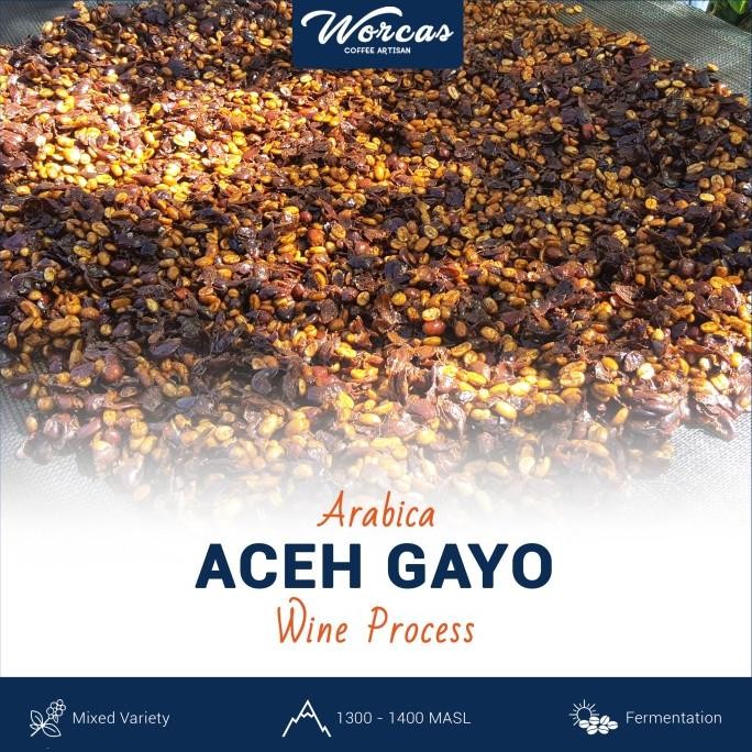 

Green Bean Arabica Aceh Gayo Wine Process 1Kg (Biji Kopi Mentah)