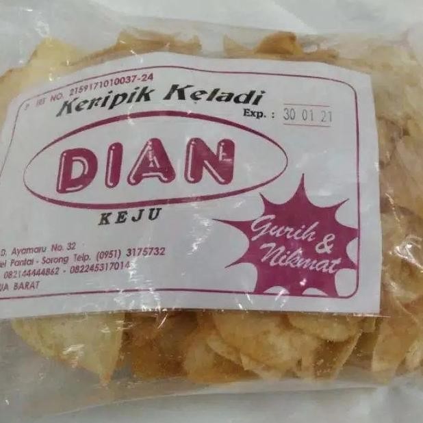 

Keripik Keladi Papua Dian Snack Makanan Ringan 500Gr