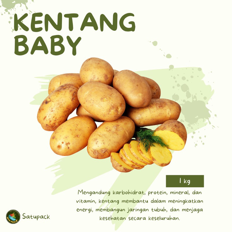 

KENTANG BABY / KENTANG MANIS - 1Kg