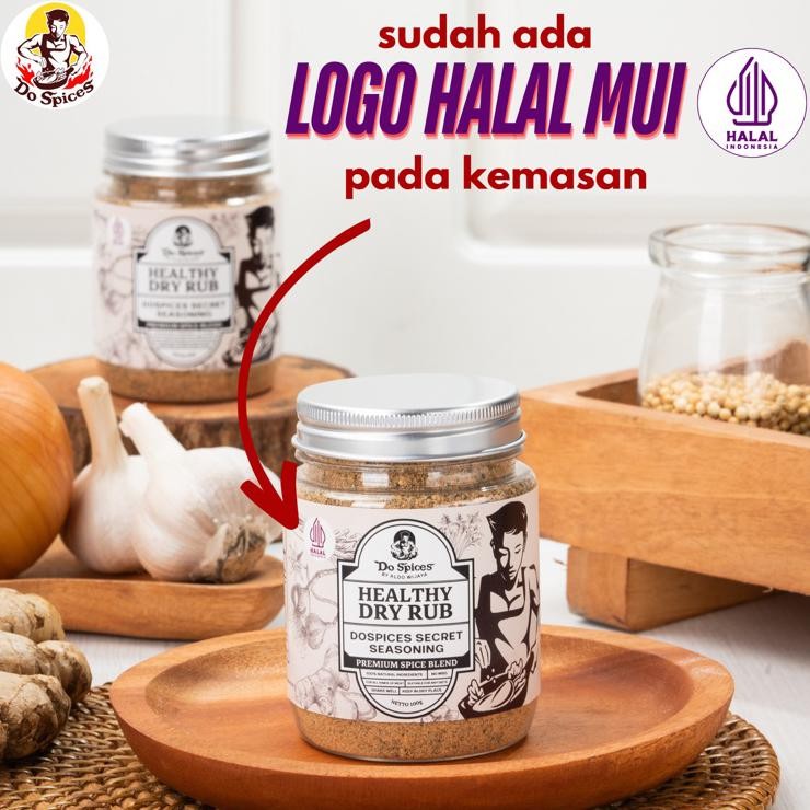 

Dospices Healthy Dry Rub Bumbu Marinasi Rendah Kal [Secret Seasoning]