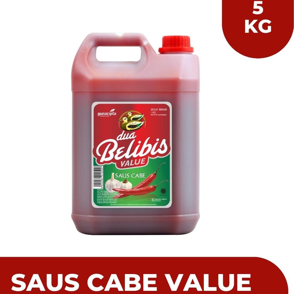 

Dua Belibis Value Saus Cabe (5Kg)