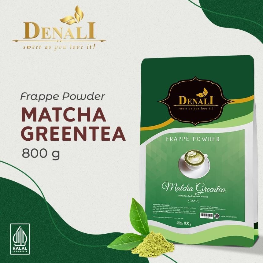 

Denali Matcha Greentea Powder 800 Gr - Denali Bubuk