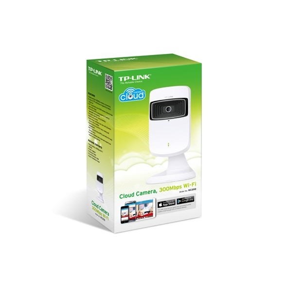 TP-Link NC200 IP Security Camera 300Mbps Wi-Fi 0.3MP Putih