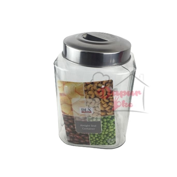 DLX TOPLES KACA KAFE A 6 LT / TEMPAT KERUPUK
