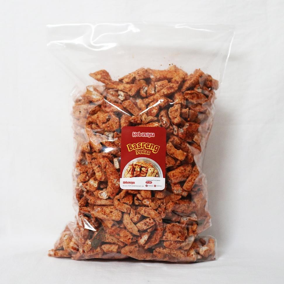 

Hebiniyu - Basreng Pedas Extra Daun Jeruk 1 Kg