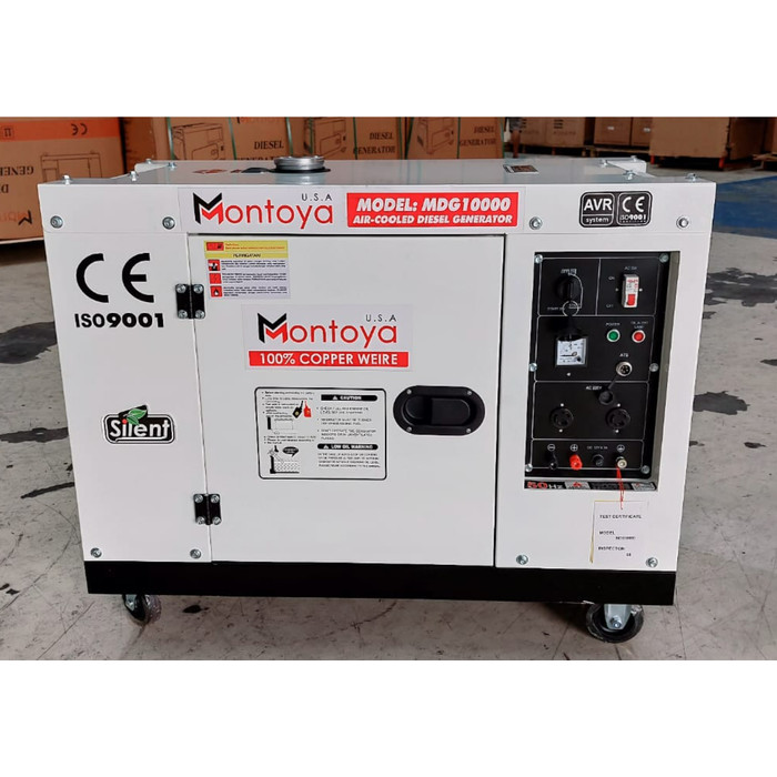 Menarik Genset Silent 9 - 10 Kva 7500 Watt Solar Montoya Mdg 10000 Termurah