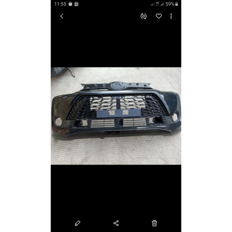Bumper Depan Avanza Veloz 2016 Komplit Ram Bawah.