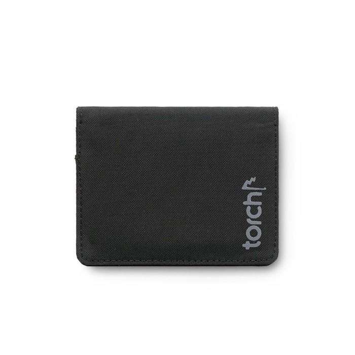 Bisa COD Torch Card Holder Oder - Dompet Kartu ATM STNK Pria Wanita Simpel - Hitam