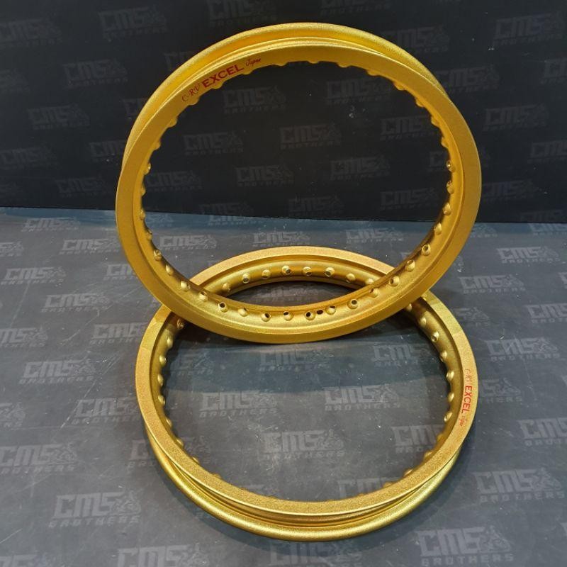 Terbaru Velg Crv Exel Japan 17 X  160 Gold Exel Kulit Jeruk 1 Set Original Japan