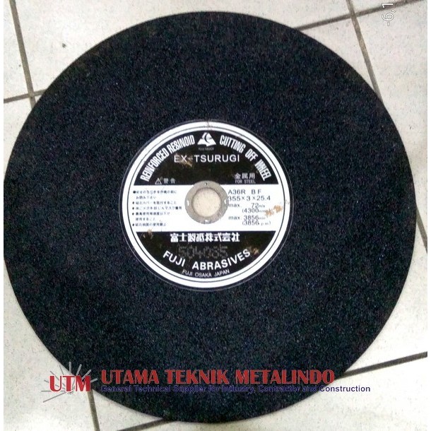 Batu Gerinda Potong FUJI ABRASIVES A36R 14"