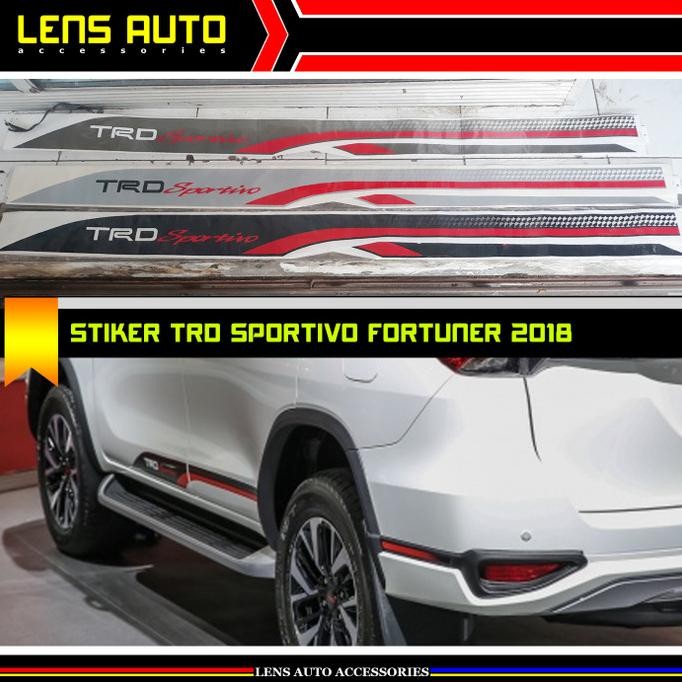 Terlaris Stiker Trd All New Fortuner Stiker Trd Fortuner 2016