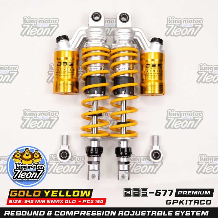 Shock DBS PREMIUM 677 GP KITACO AEROX N MAX PCX 150 NOUVO RX KING FIZR