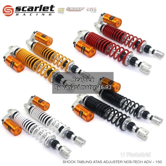 Shock honda adv 160 / adv 150 shockbreaker adv 150 ORIGINAL SCARLET