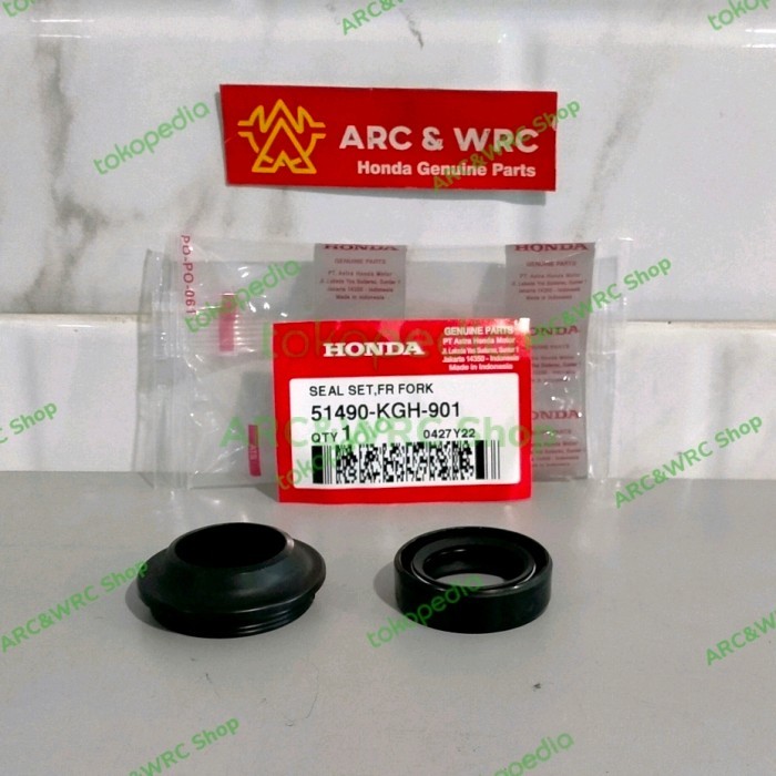 Seal Shock Sil Sok Depan Honda Supra 125 scoopy Beat FI // 51490KGH901