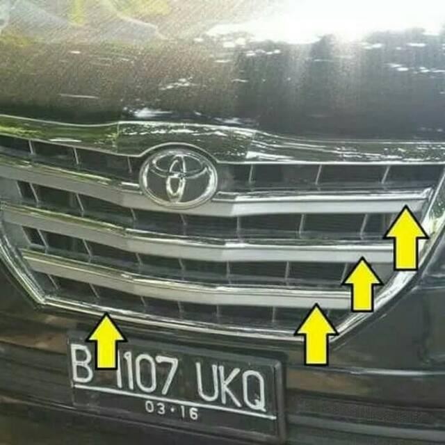 List Grill Kijang Grand Innova 2012-2014