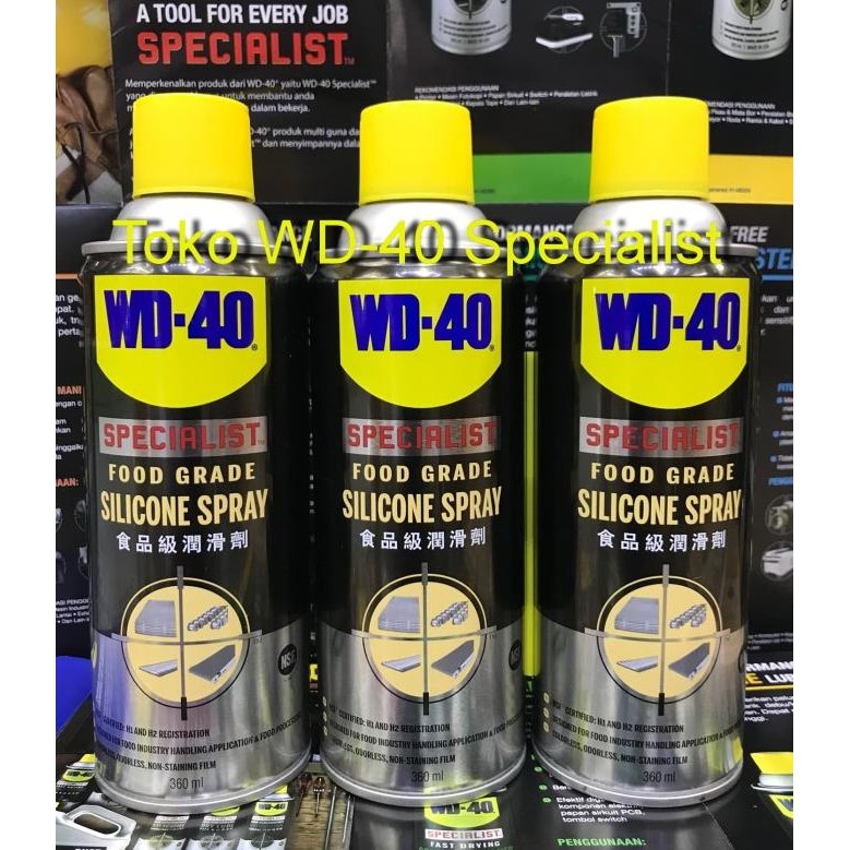 NEW WD40 Food Grade Silicone Spray/WD 40 Food Grade Silicone Spray