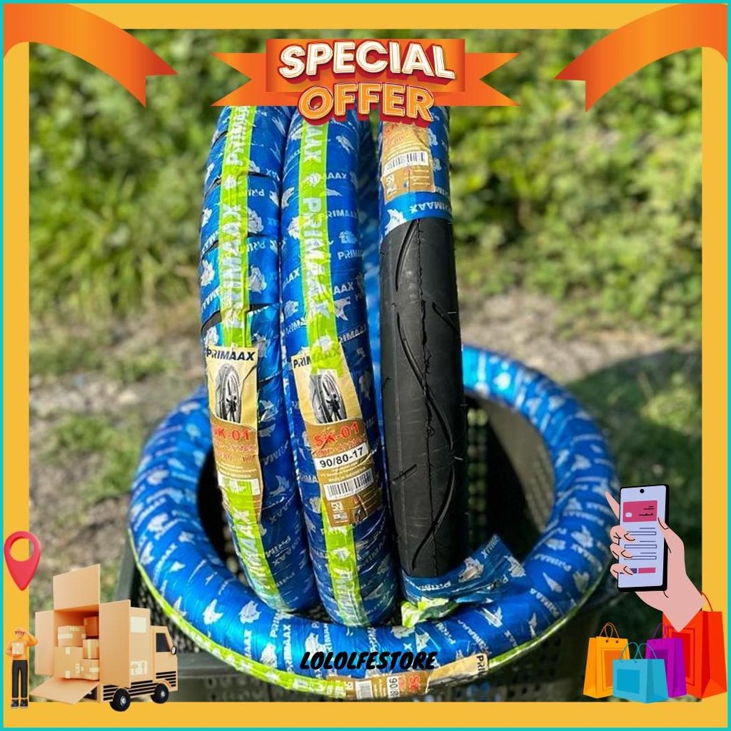 Ban Primax Sk 01 Ban Donat Ring 17 100/70 90/80 80/80 70/80 Murah