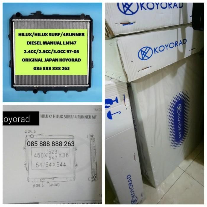 Radiator Toyota Hilux Ln147