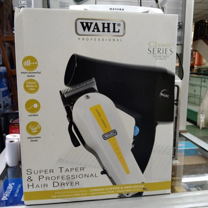 WAHL PROFESSIONAL WITH HAIR DRYER CLASSIC SERIES ORIGINAL USA ORI