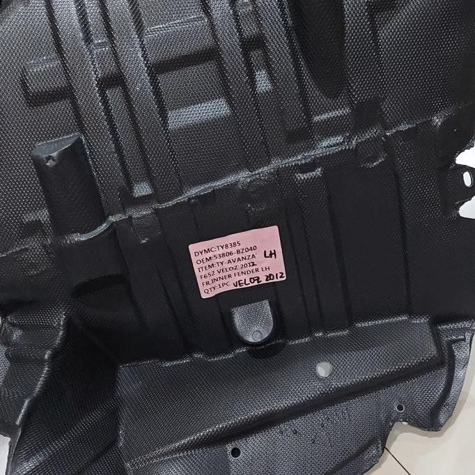 TERLARIS - AVANZA 2012 2013 2014 ALL NEW TYPE VELOZ 1500CC LINER INNER FENDER