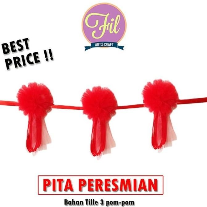 

NEW Pita Peresmian / Gunting Pita / Pita Opening / Peresmian Kantor Tille
