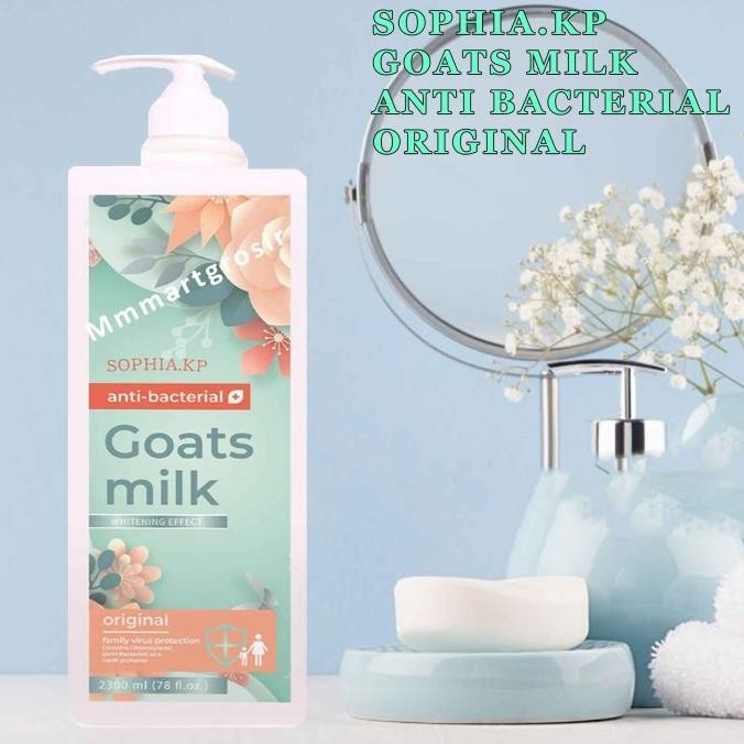 TERMURAH - Sophia.kp / Anti-Bacterial / Goats Milk / Sabun Mandi Cair / Original