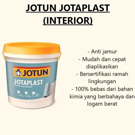 Cat Tembok Interior Jotun Jotaplast/Easy/Majestic-Sage Green/6013 Murah Berkualitas
