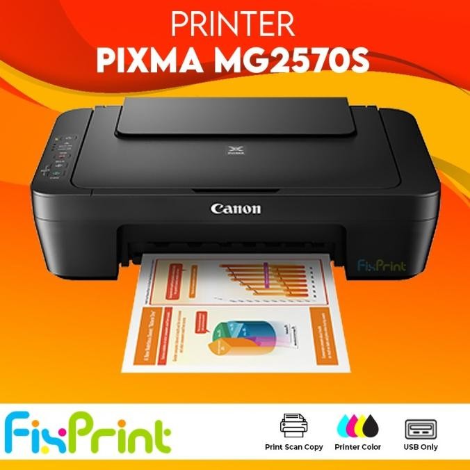 Printer Canon Pixma All In One Mg2577S Mg2570S Garansi Merk Nanaliann
