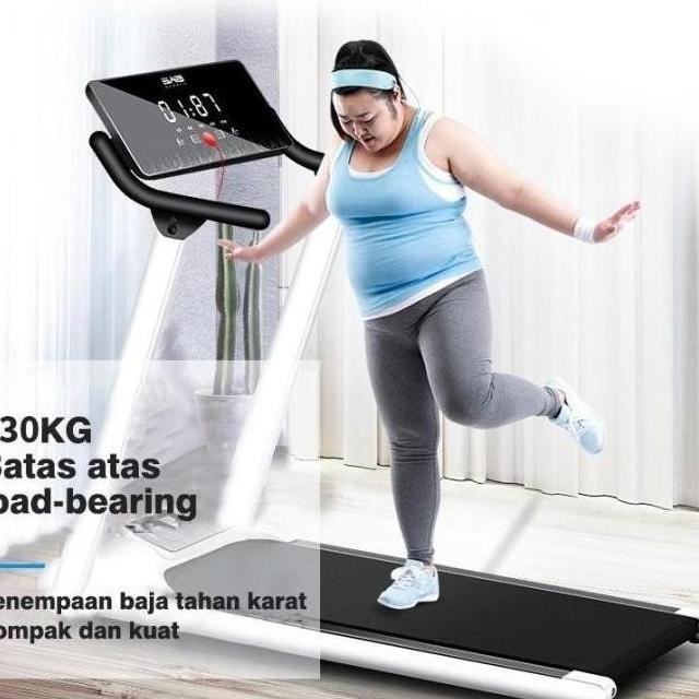 Terlaris Jf Treadmill Elektrik Tredmil Listrik 2.0 Mesin Lari Olahraga Gym Fitness Cardio Alat Fitne