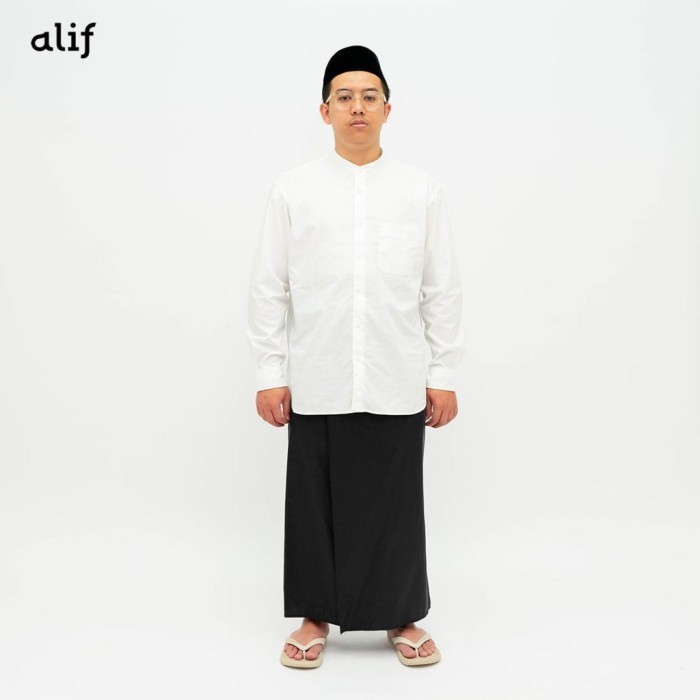 Sarung ALIF AMMAR COLLECTION SARUNG INSTAN DEWASA - Black kekinian