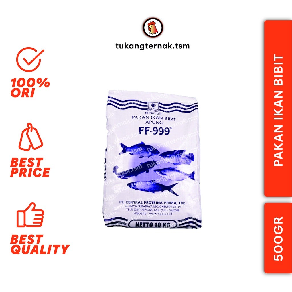 FF999 PAKAN BENIH REPACK 500GR