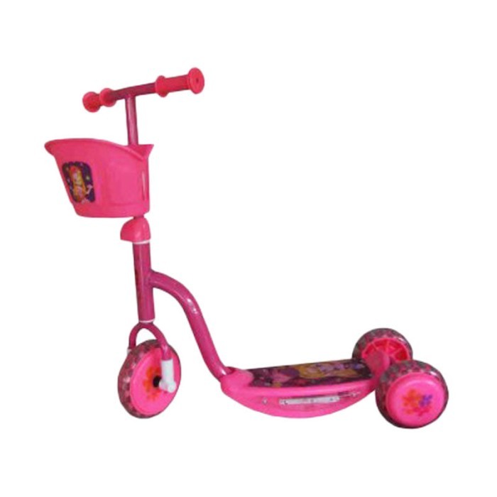 Mainan Anak Skuter Pmb Roda 3 Pink - Pink