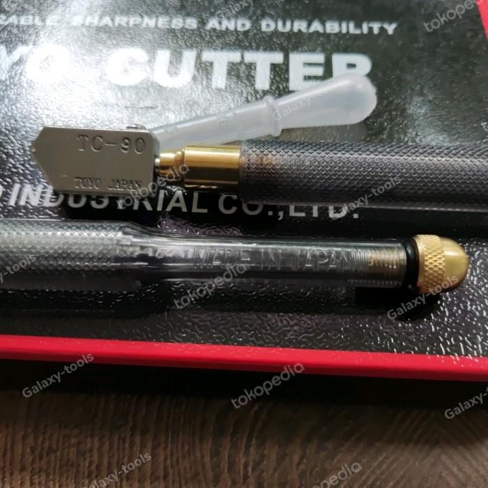 

Toyo Pisau Potong Kaca Tc-90 Asli Made In Japan Alat Pemotong Kaca