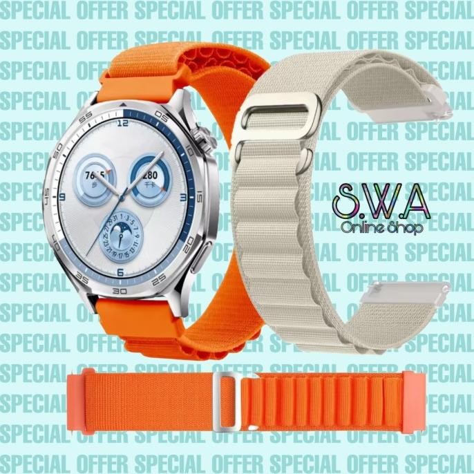 STRAP ALPINE LOOP NYLON NILON WATCH BAND TALI JAM HUAWEI WATCH GT5 GT 5 4 3 2 1 2E PRO 46MM ACC 1512