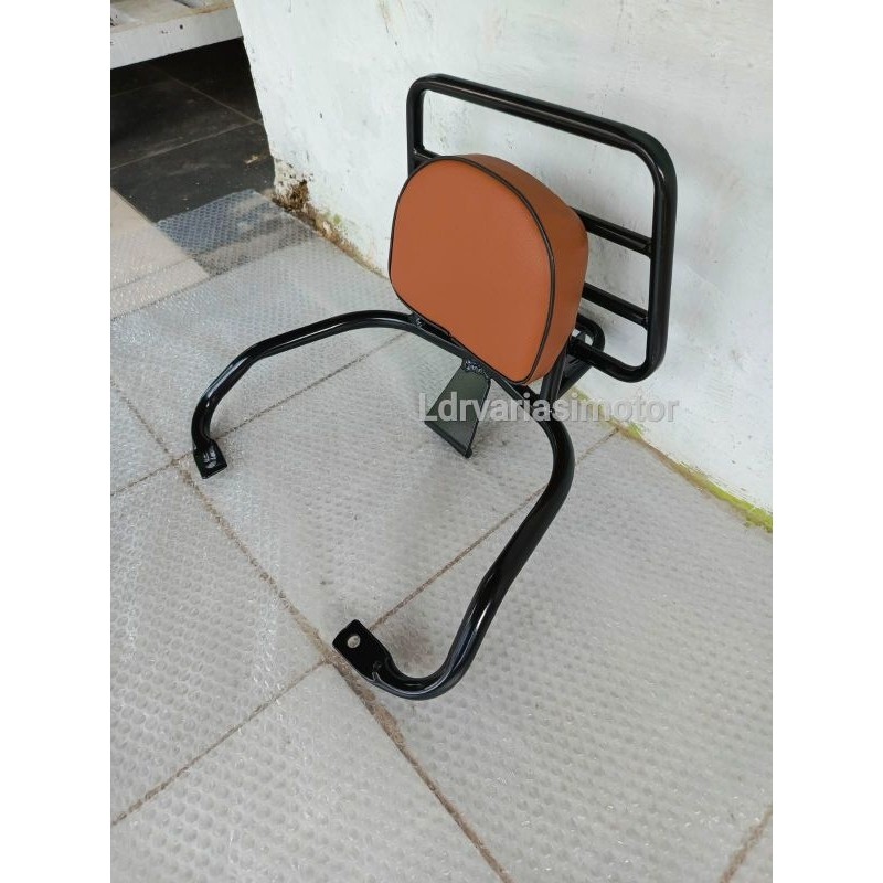 Sandaran Behel Jok Belakang Motor Listrik Vespa Uwinfly T3S T3Pro Greentech Primavera Matic Exotic