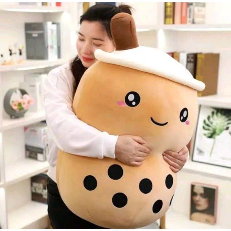 Boneka jumbo BONEKA BOBA JUMBO BUBBLE MILK TEA / BTS JUMBO /BONEKA JUMBO