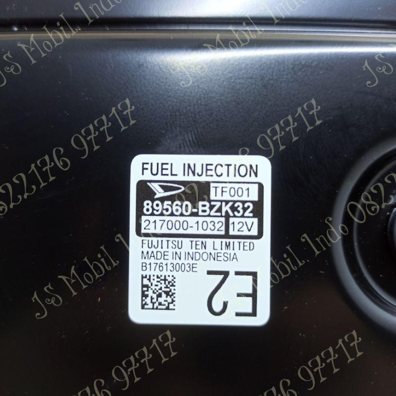 Ecu Komputer Computer Toyota All New Avanza 2015 2016 2017 2018 2019 2020 2021 Original 89560-Bzk32