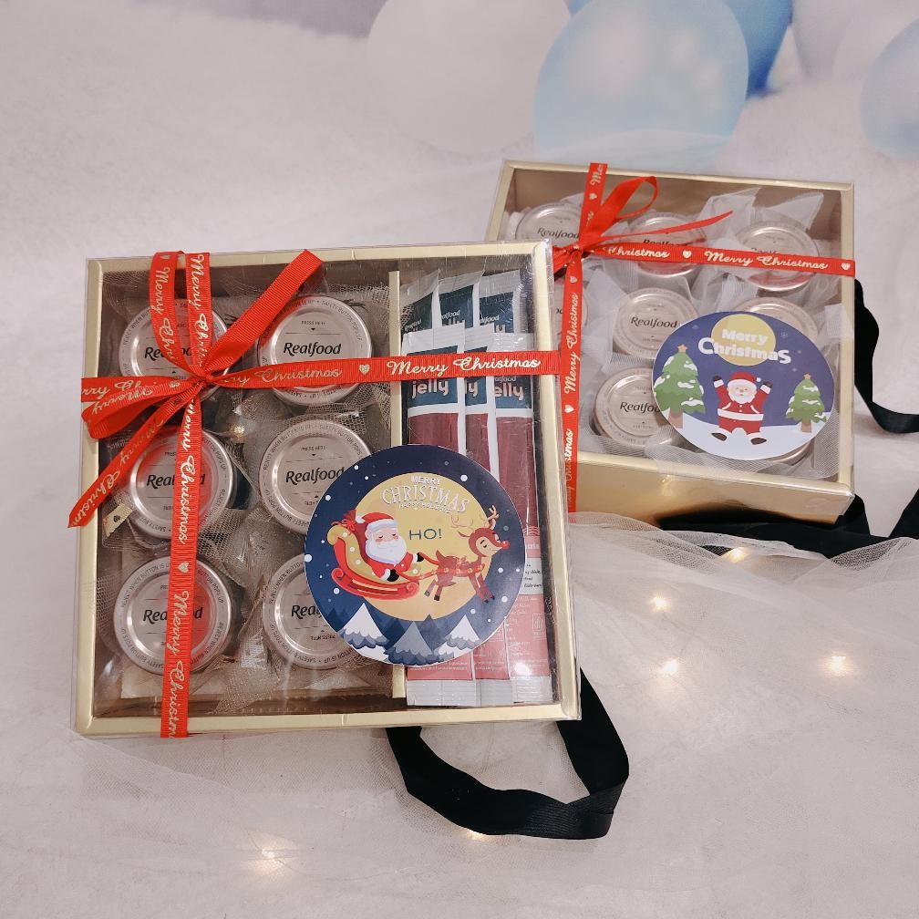 

nos jingle gift hampers realfood edisi natal / hadiah christmas - gb0