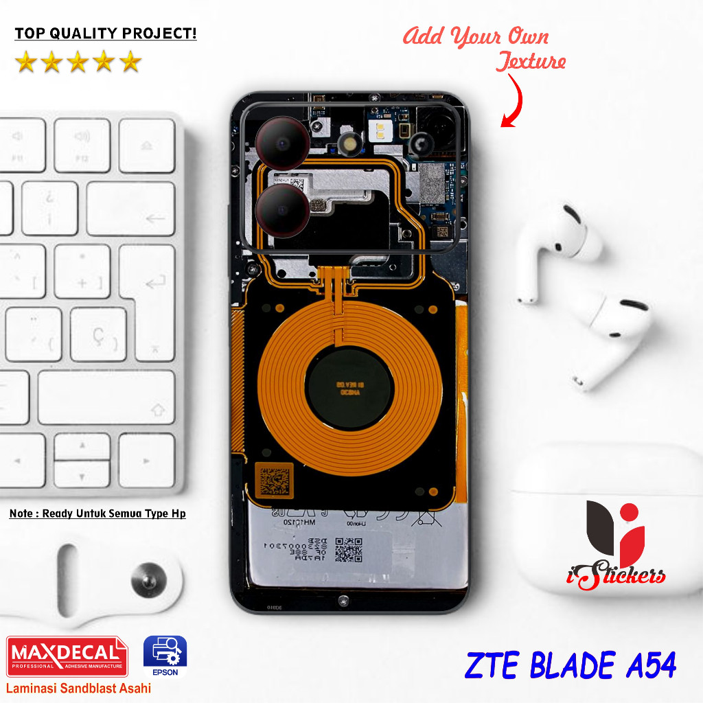 

*Fullbody* ZTE Blade A54 Garskin Case/Stiker Premium Custom COD