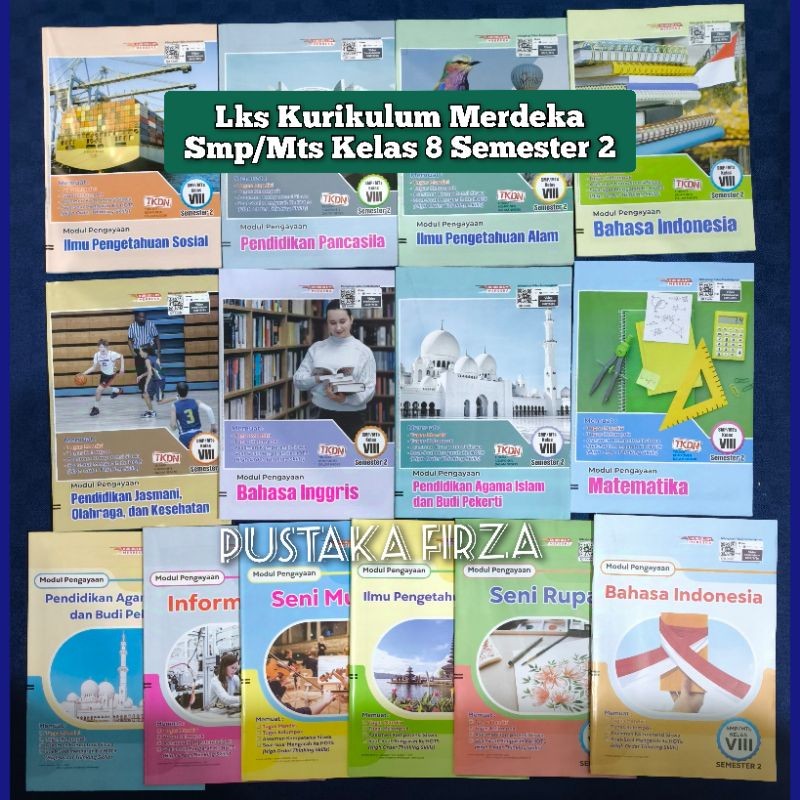 Lks Kurikulum Merdeka TKDN. Smp/Mts Kelas 8 Semester 2 Media Pressindo