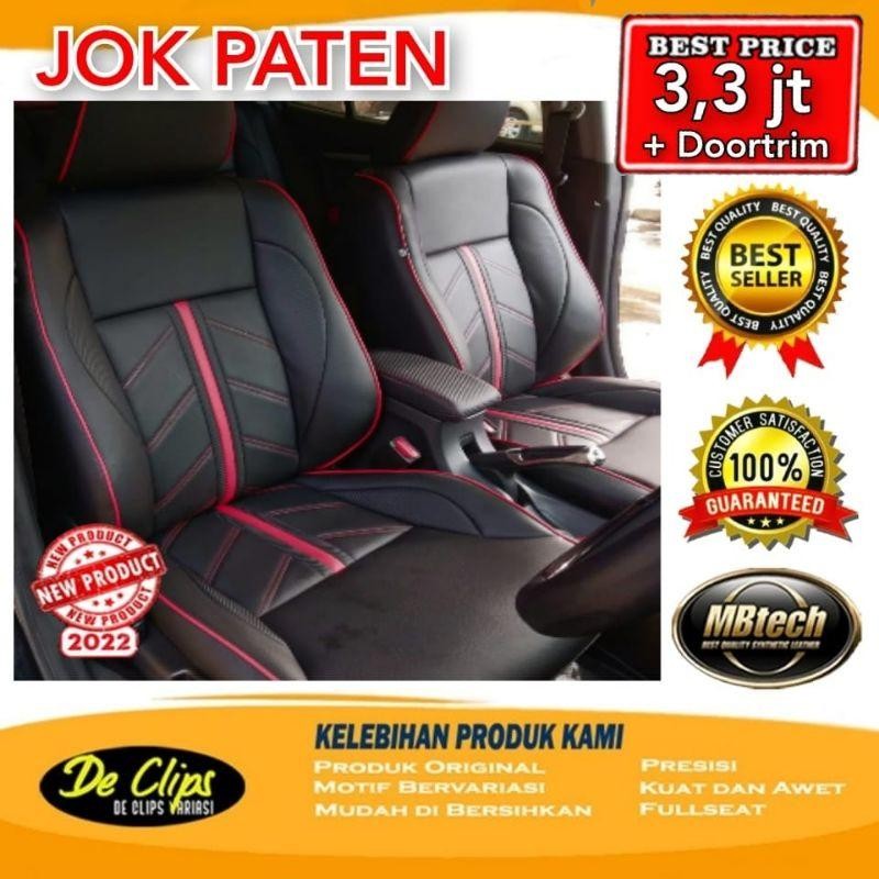Sarung Jok Mobil Paten Bahan Mbtech Raize Agya Brio Jazz Ayla Yaris City Karimun Ignis Swift Splash 