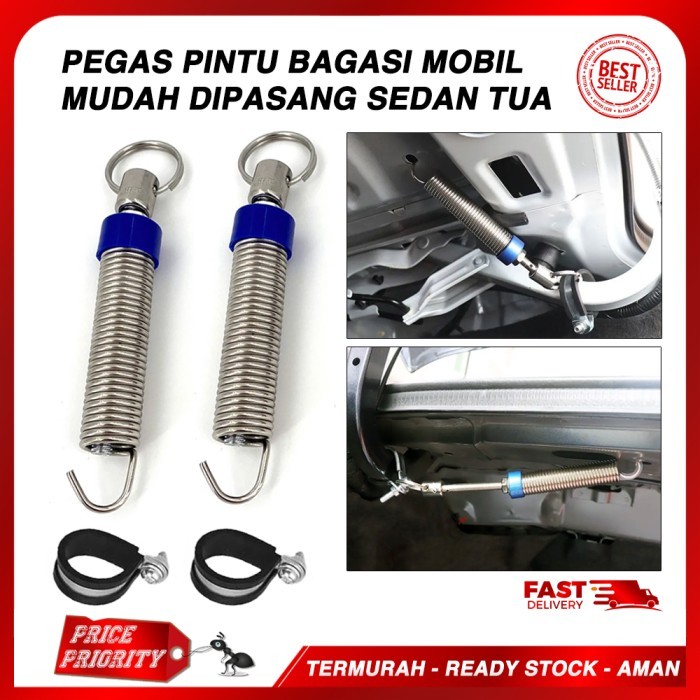 PEGAS SPRING PER PINTU BAGASI MOBIL SEDAN TUA NON-HIDROLIK UNIVERSAL