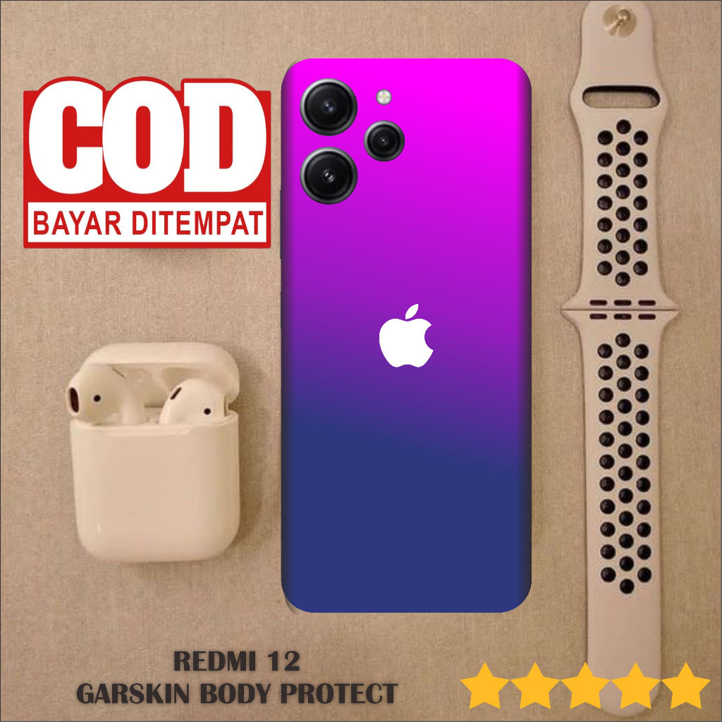 

*Fullbody* Xiaomi Redmi 12 Garskin Case/Stiker Premium Custom COD