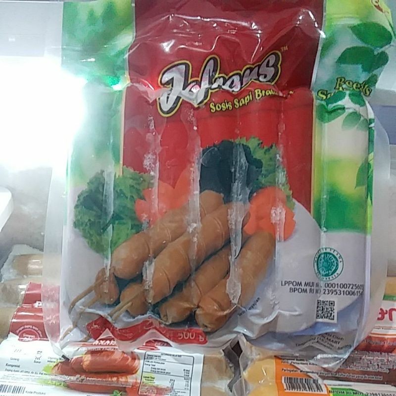 

Jofrans Sosis Sapi Bratwurs BAKAR 500 gram