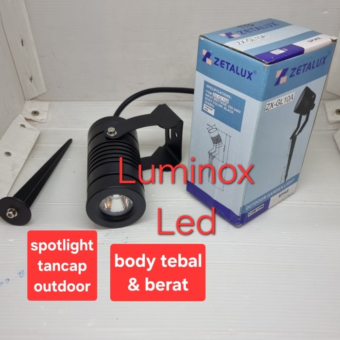 sorot led tancap taman 10w 3000k warmwhite tembak led 10watt 10 watt